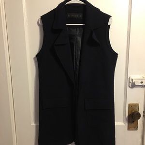 Jackets & Coats - Navy Blue Vest Jackets & Coats - Navy Blue Vest